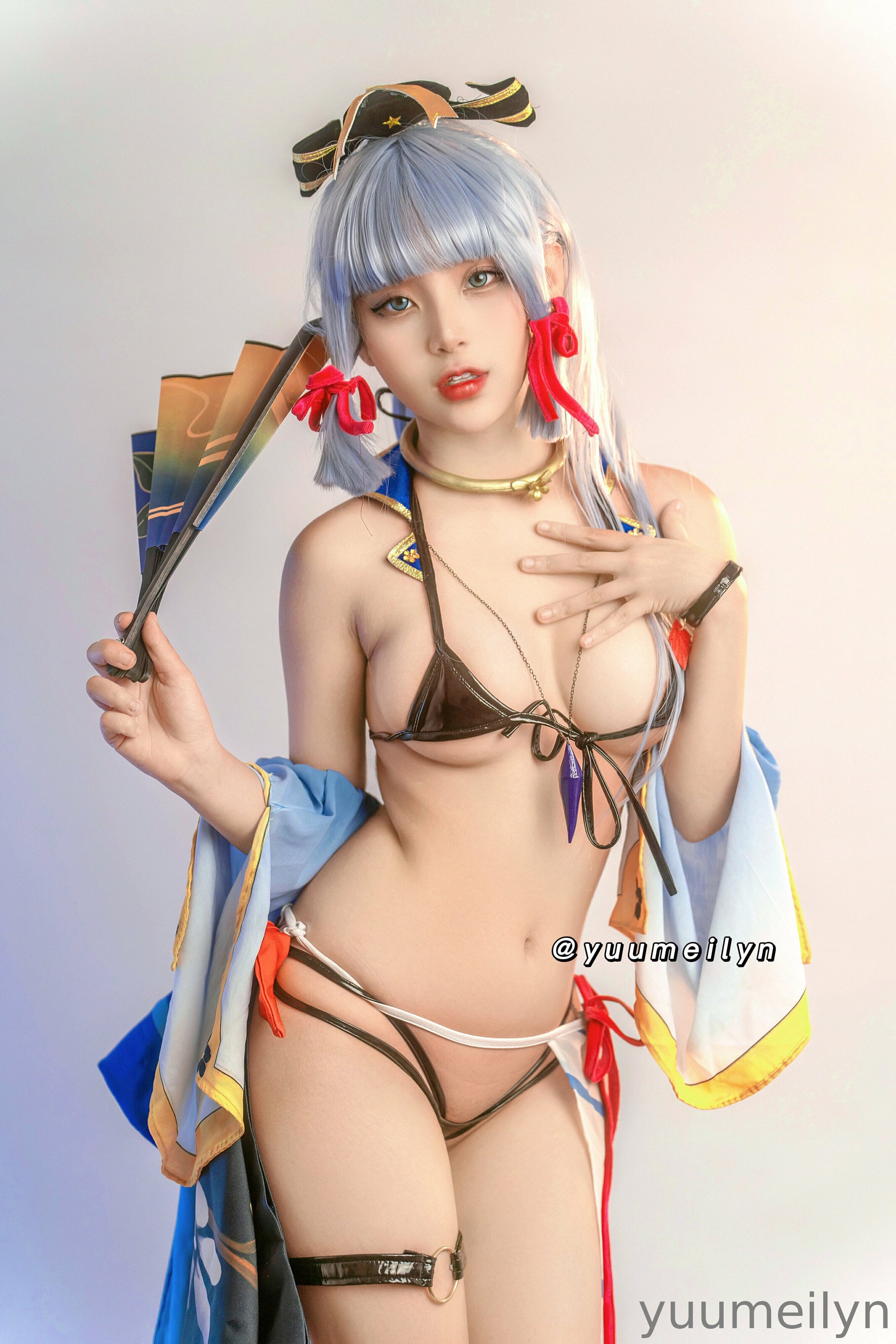 Meiilyn (yuumeilyn) cosplay Ayaka Kamisato – Genshin Impact - Part 2 (10).jpg